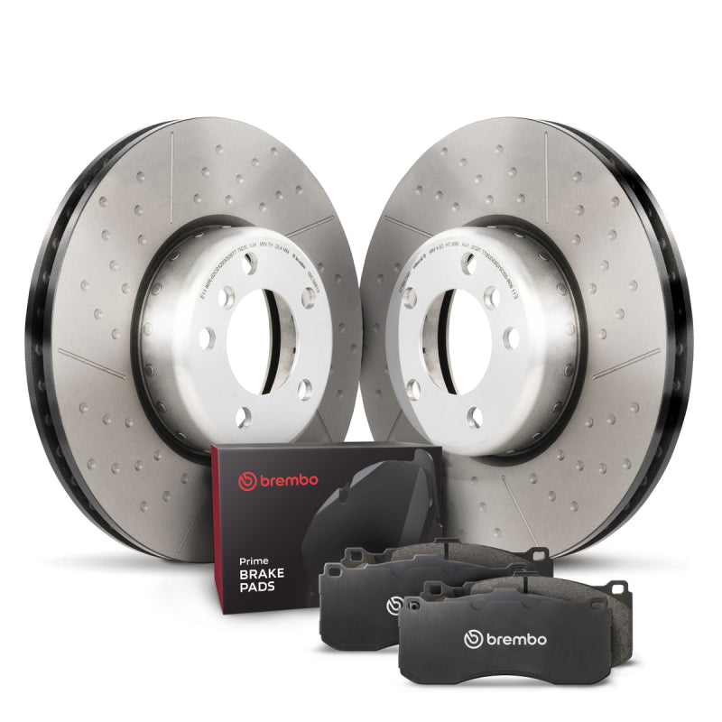 Brembo OE 12-15 BMW 328i/328i xDrive Front Disc Brake Kit KT04473