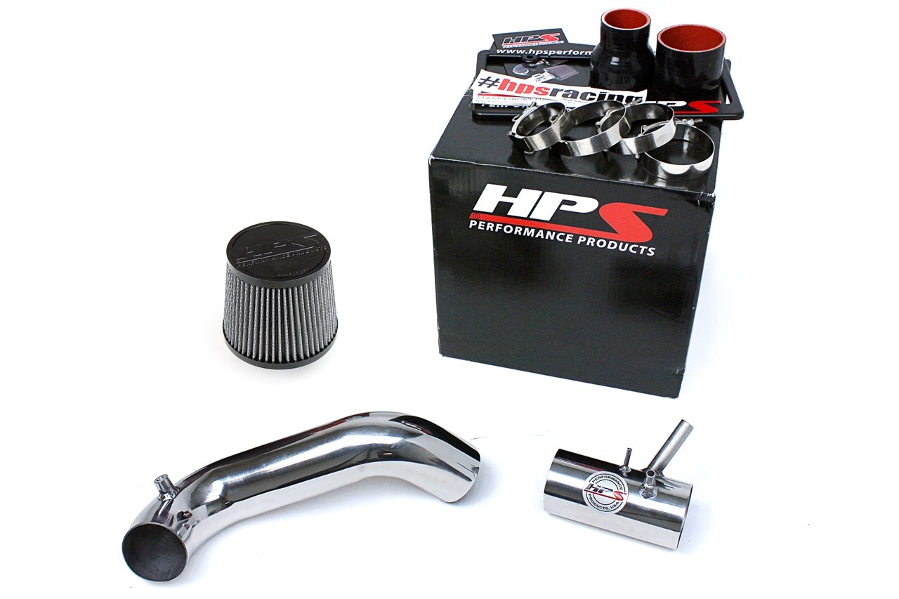 HPS Cold Air Intake Kit 2013-2014 Dodge Dart 1.4L Turbo, Polish