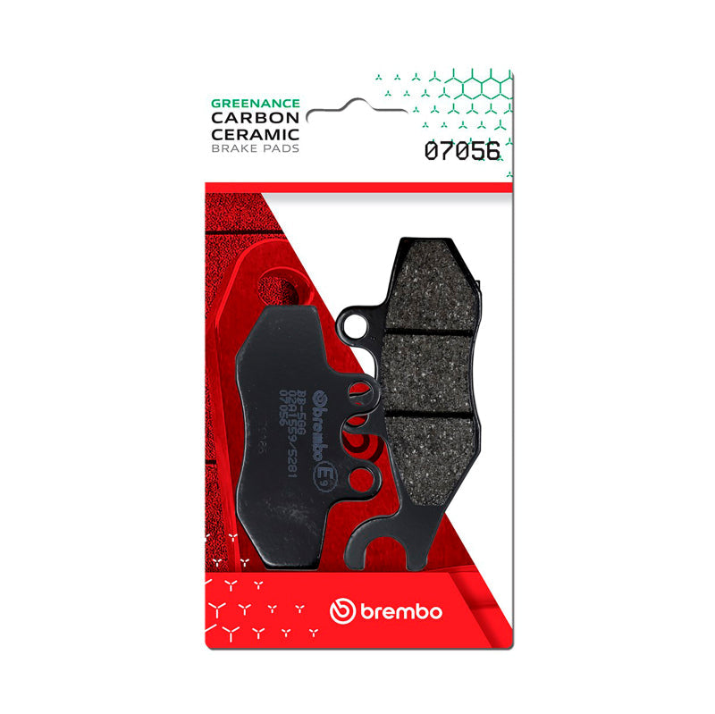 Brembo OE Piaggio X-Evo/Piaggio Zip/Piaggio Mp3/Piaggio X10 Carbon Ceramic Brake Pad - Front 07056