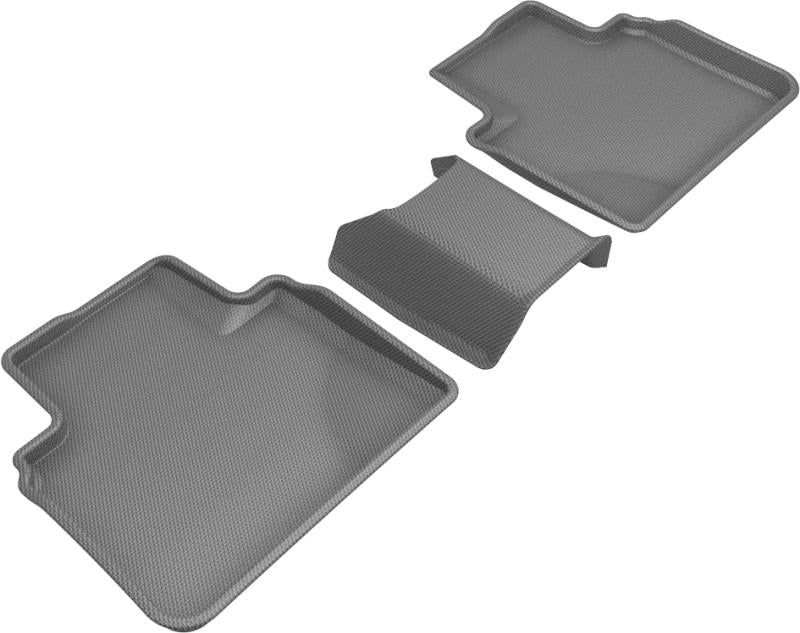 3D MAXpider 2018-2020 Honda Accord Kagu 2nd Row Floormats - Gray L1HD09821501