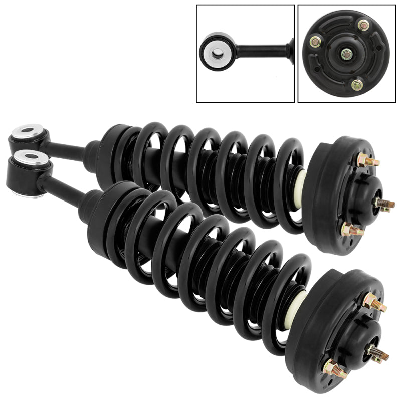 SPYDER xTune Ford F-150 04-08 4WD Struts/Spring w/Mounts - Rear Left and Right SA-171361 9938306