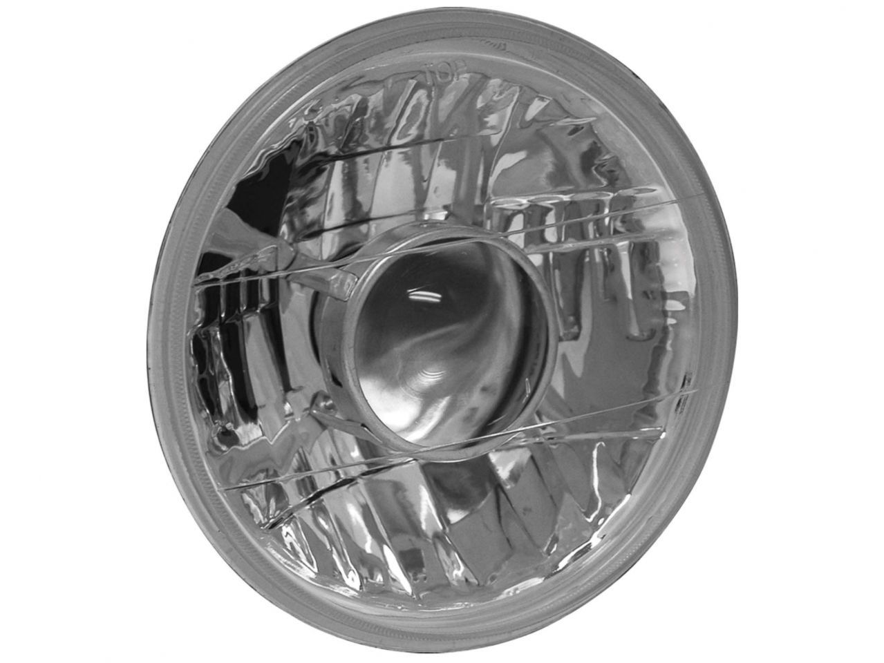 Anzo Universal Headlight Universal H4 7in Round Universal Headlight w/ Proj