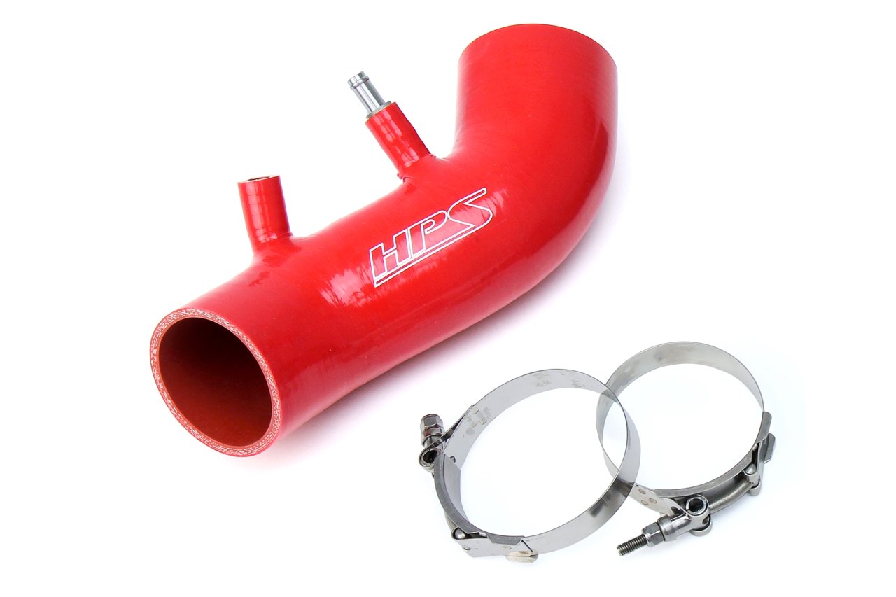 HPS Performance HPS Silicone Air Intake Kit Post MAF Hose Honda 2006-2011 Civic Si Coupe & Sedan, 87-68420