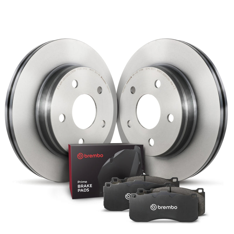 Brembo OE 04-07 BMW 525i/08-09 528i/04-07 530i Rear Disc Brake Kit KT04407