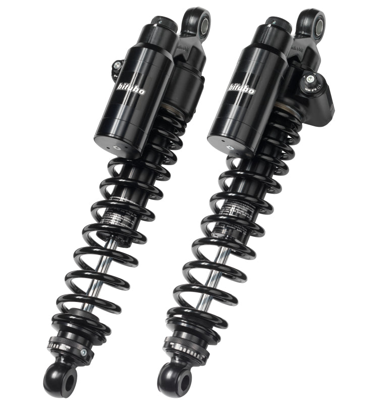 Bitubo Suspension Bitubo WMT2 Twinshocks Adj.: Spring Preload, Reb., Comp., Length 306mm, Piggyback Tank, Dk Edition HD050WMT22V2