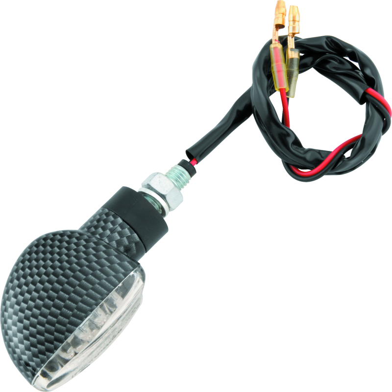 BikeMaster LED Spade Pair Carbon 266229
