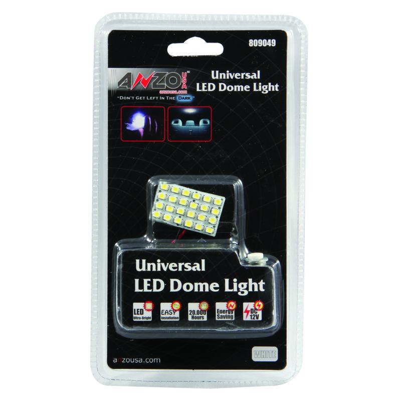 ANZO LED Dome Light Universal LED Dome Light - 24 LEDs Universal 1.25in x .75in 809049