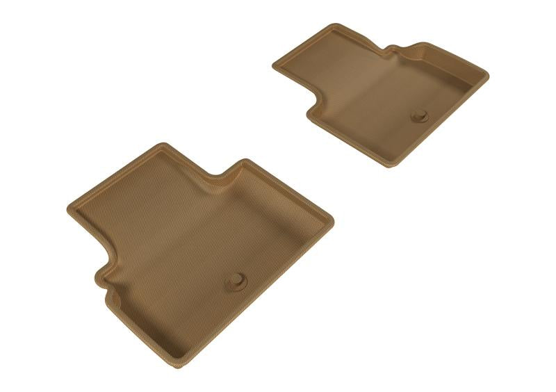 3D MAXpider 2014-2020 Infiniti Q50/Q60 Kagu 2nd Row Floormats - Tan L1IN01721502