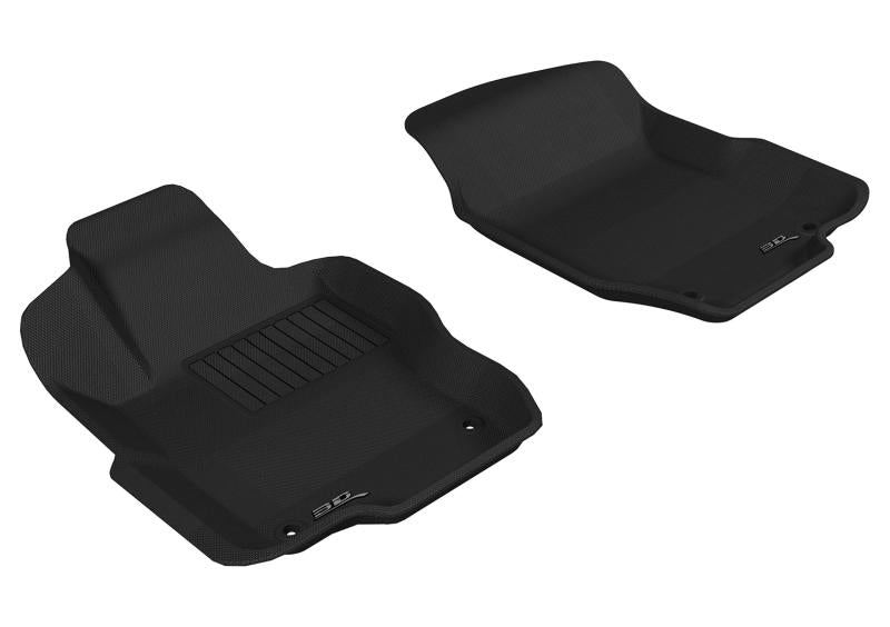 3D MAXpider 2006-2011 Mercedes-Benz ML-Class/GL-Class W164/X164 Kagu 1st Row Floormat - Gray L1MB00811501