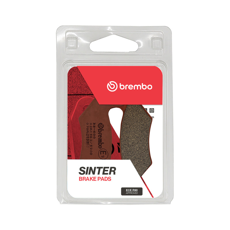 Brembo OE 10-14 John Deere HPX Gator 350cc Sinter Brake Pad - Front 07GR25SD