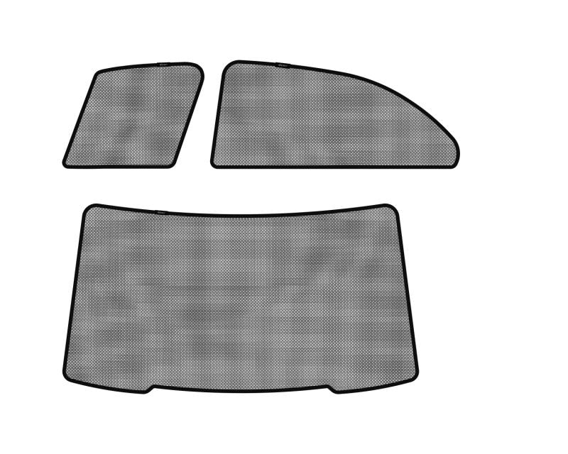 3D MAXpider 2010-2016 Mercedes-Benz E-Class (W212) Black Sun Shades - Complete Set S1MB0570