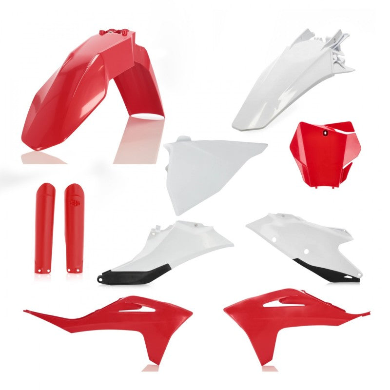 Acerbis Full Plastic Kit Red/Wht 2872791005