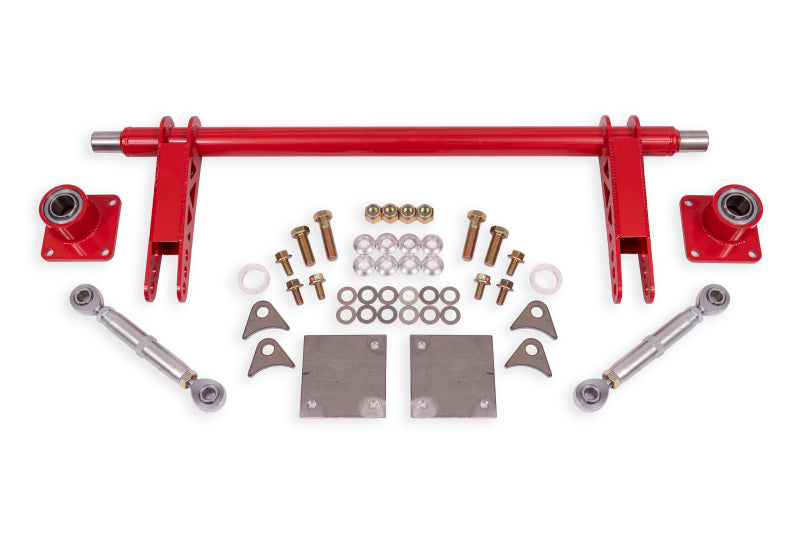 BMR Suspension BMR 79-04 Ford Mustang 1.375in Rear Weld-on Anti-roll Bar Kit Hollow - Red ARB732R