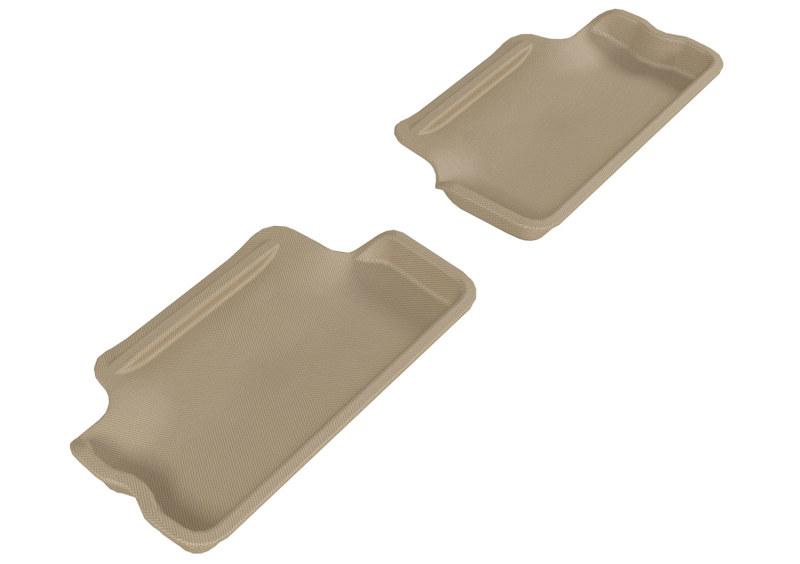 3D MAXpider 2007-2013 Mini Cooper Hardtop Kagu 2nd Row Floormats - Tan L1MN00221502