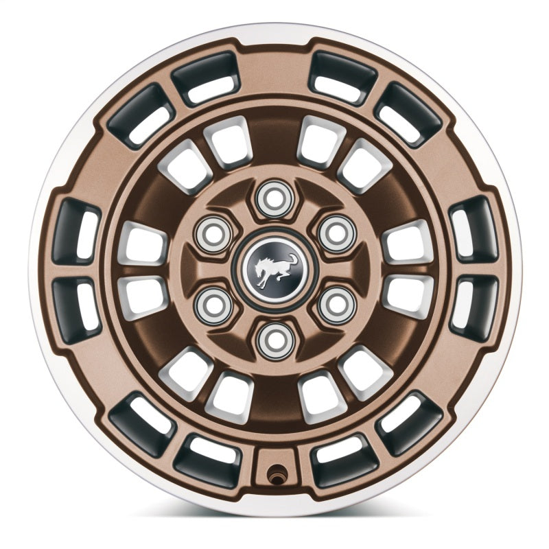 Ford Racing Bronco 17x8.5in Single Wheel - Sinister Bronze M-1007-P1785BRN