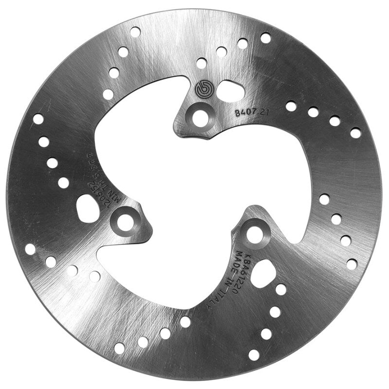 Brembo OE 06-10 Malaguti F12 Phantom Air Cooled Restyling Euro 2 50cc 200x4mm Brake Disc-Front Fixed 68B40721