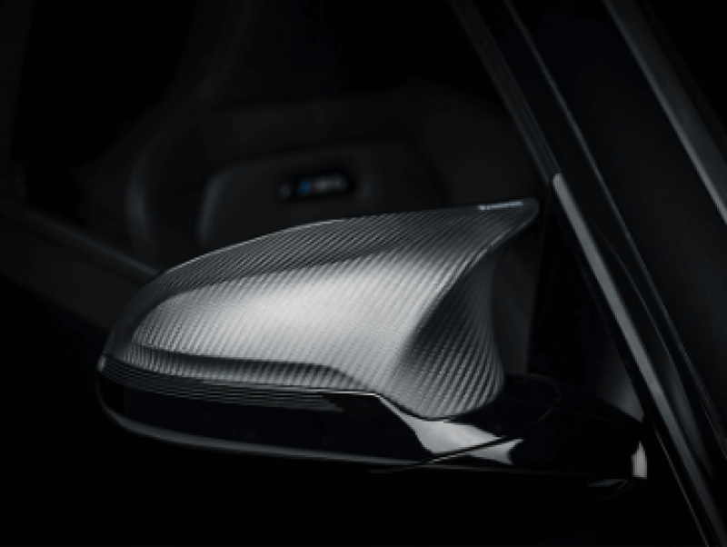 Akrapovic 2014+ BMW M3 (F80) Carbon Fiber Mirror Cap Set - Matte WM-BM/CA/2/M