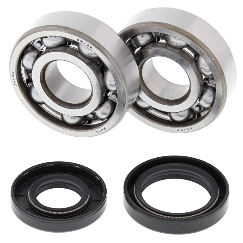 All Balls Racing 01-04 Yamaha YZ125 Crank Shaft Bearing Kit 24-1025