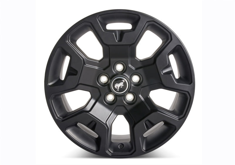Ford Racing 21-24 Bronco Sport 17x7in Single Wheel - Low Gloss Black M-1007-S17BSB