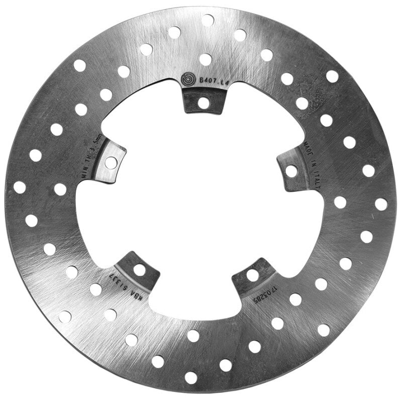 Brembo OE 12-15 Piaggio Vespa Fly 2T 50cc 220x4mm Brake Disc - Front Fixed 68B407L4