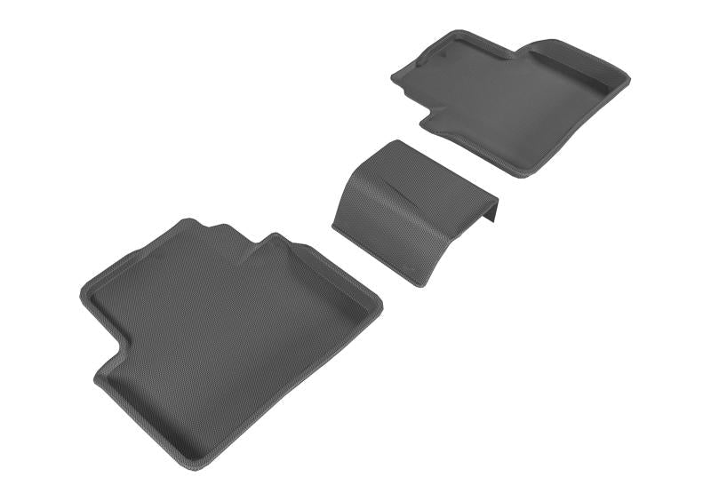 3D MAXpider 2016-2020 Honda Civic Kagu 2nd Row Floormats - Black L1HD07421509