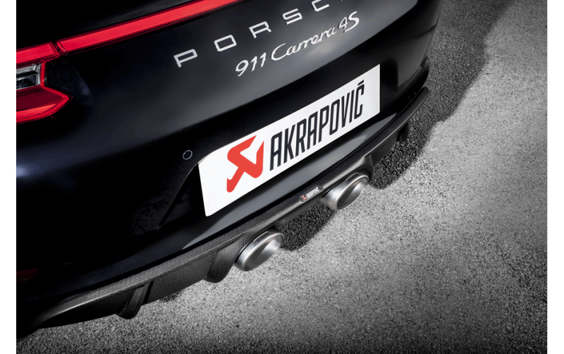 Akrapovic 16-17 Porsche 911 Carrera S/4/4S/GTS (991.2) Rear Carbon Fiber Diffuser - Matte DI-PO/CA/3