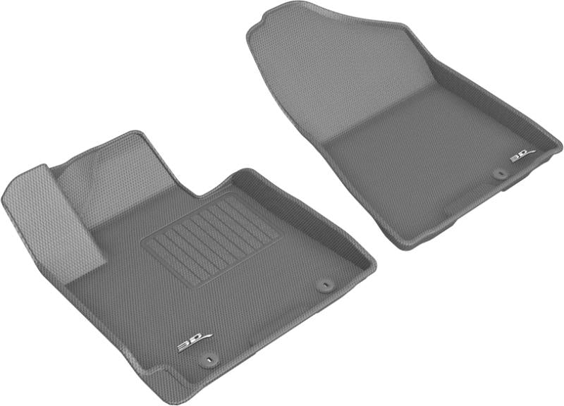 3D MAXpider 2019-2020 Hyundai Tucson Kagu 1st Row Floormat - Gray L1HY09811501