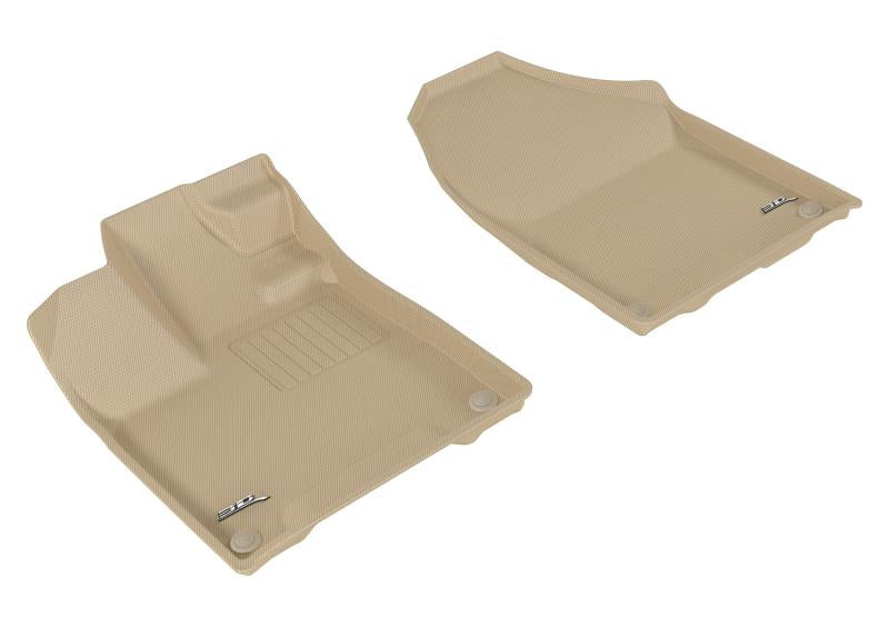 3D MAXpider 2016-2020 Honda Pilot/Passport Kagu 1st Row Floormat - Tan L1HD07311502