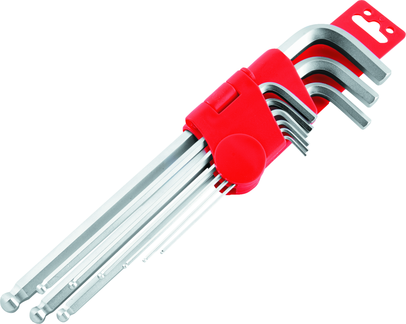 BikeMaster 9-pc Ball End Long Wrench Set - Metric 151579