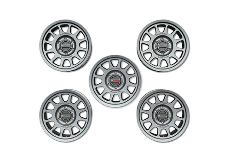 Ford Racing Bronco 17x8.5in Method Wheel & Center Cap - Gray M-1007K-M1785KG
