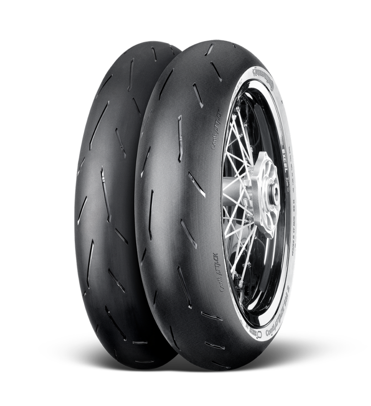 Continental Tire Continental ContiAttack SM 2 - 110/70R17 M/C 54H TL Front 02447730000