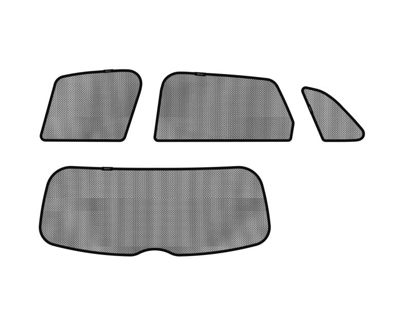3D MAXpider 2015-2019 Audi A3 Sportback E-Tron Black Sun Shades - Complete Set S1AD0330