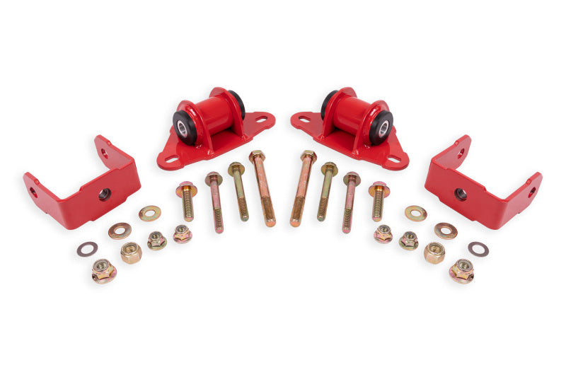 BMR Suspension BMR 14-19 Chevrolet Corvette Transmission/Differential Mount - Red TM571R