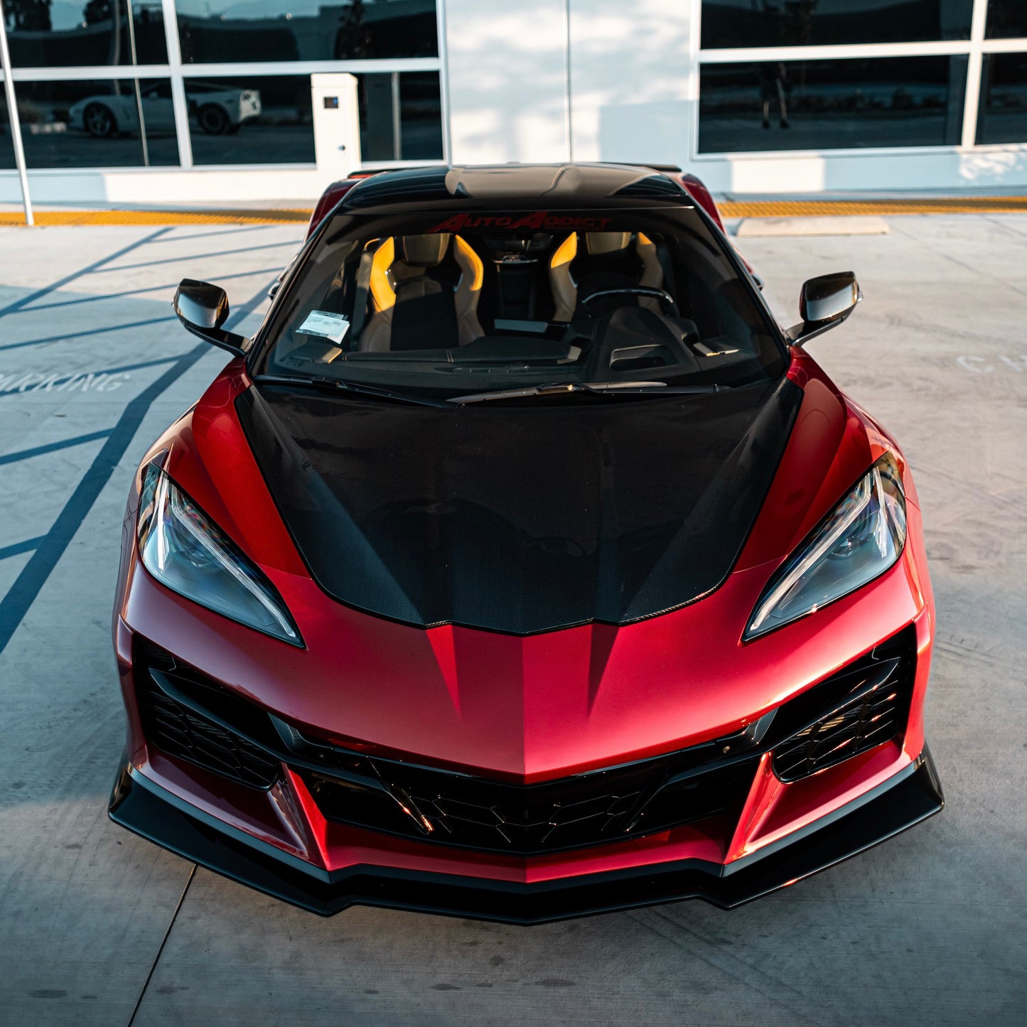 Corvette C8 Stingray to Z06 Full Front Bumper Conversion Kit (Track Package 15pcs)