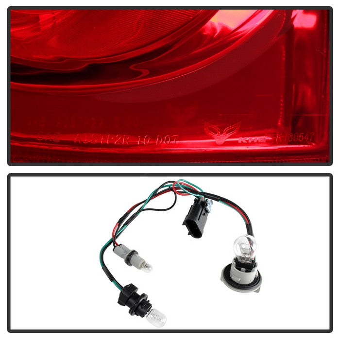 SPYDER Xtune Chevy Equinox 10-15 Driver Side Tail Lights - OEM Left ALT-JH-CEQ10-OE-L 9031144