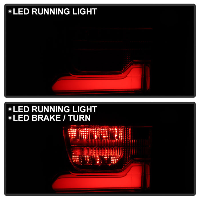 SPYDER 18-21 Chevy Traverse w/ Redline Pkg Black/Clear Full LED Tail Light - OE Outer Left 9957642