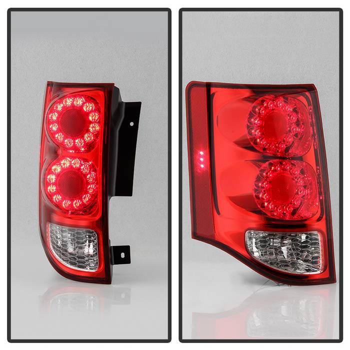 SPYDER xTune 11-18 Dodge Grand Caravan Driver Side LED Tail Light Only (ALT-JH-DGC11-OE-L) 9046308