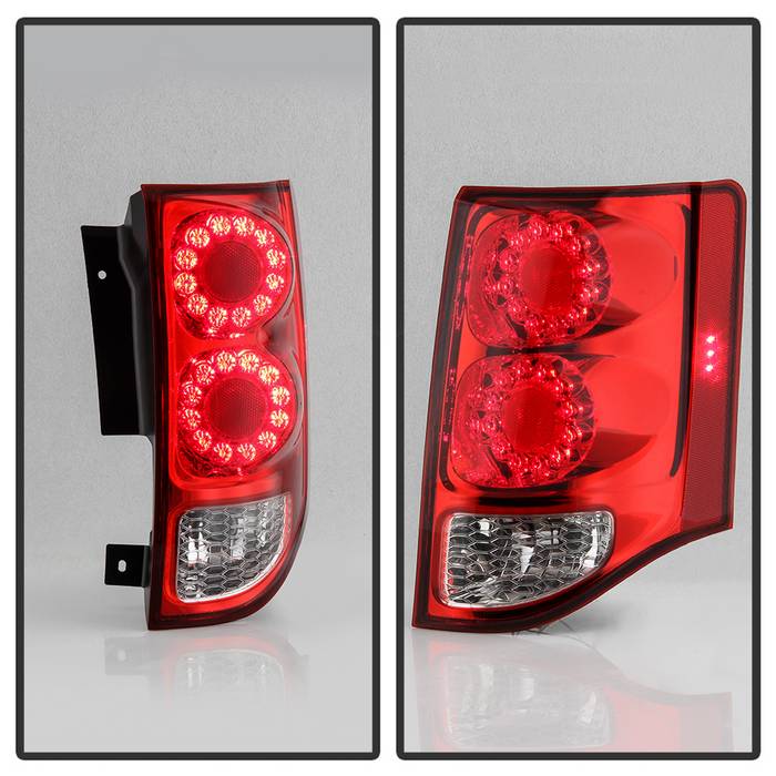 SPYDER xTune 11-18 Dodge Grand Caravan Passenger Side LED Tail Light Only (ALT-JH-DGC11-OE-R) 9046315