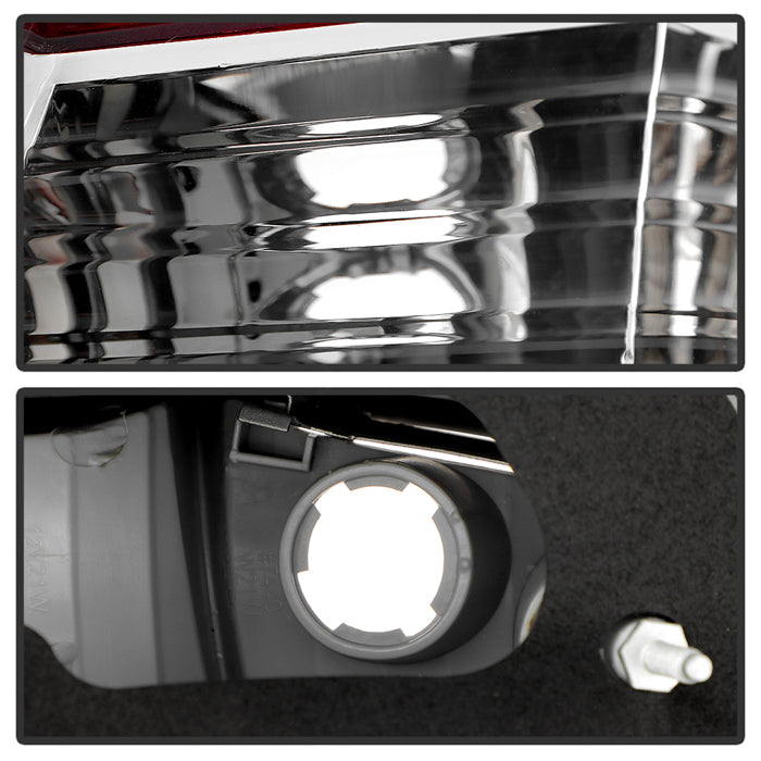 SPYDER 08-12 Honda Accord 4Dr OEM Style Tail Lights -Set - Red Clear (ALT-JH-HA084D-OE-RC) 9054693