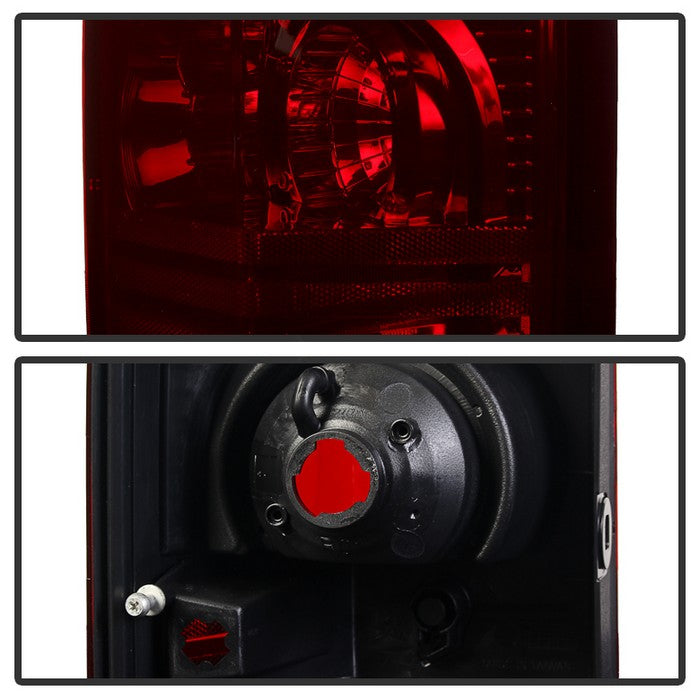 SPYDER Xtune Jeep Commander 06-10 OEM Style Tail Lights -Red Smoked ALT-JH-JCOM06-OE-RSM 9031250