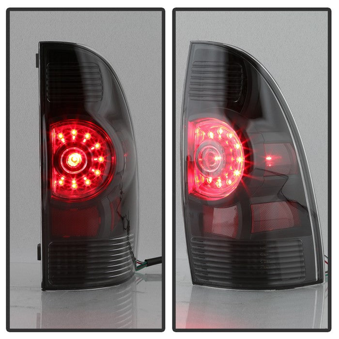 SPYDER xTune Toyota Tacoma 09-15 OEM LED Style Tail Lights - Black ALT-JH-TTA09-OE-BK 9039515