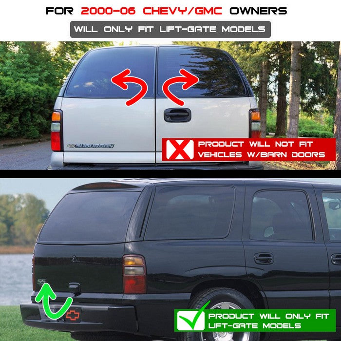 SPYDER Xtune GMC Yukon Denali/Denali Xl 01-06 LED Tail Lights Black ALT-ON-CD00-LED-BK 5077158