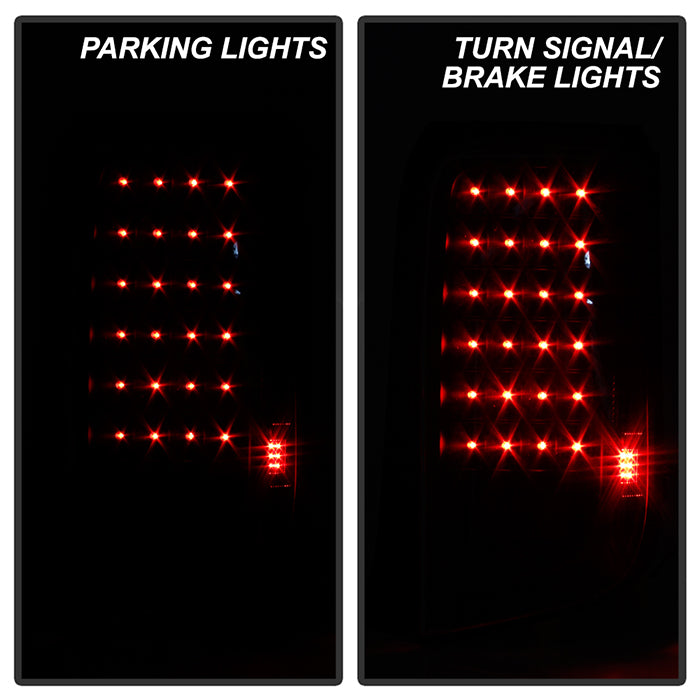 SPYDER Xtune Scion Xb 08-10 LED Tail Lights Black ALT-ON-TSXB08-LED-BK 5013156