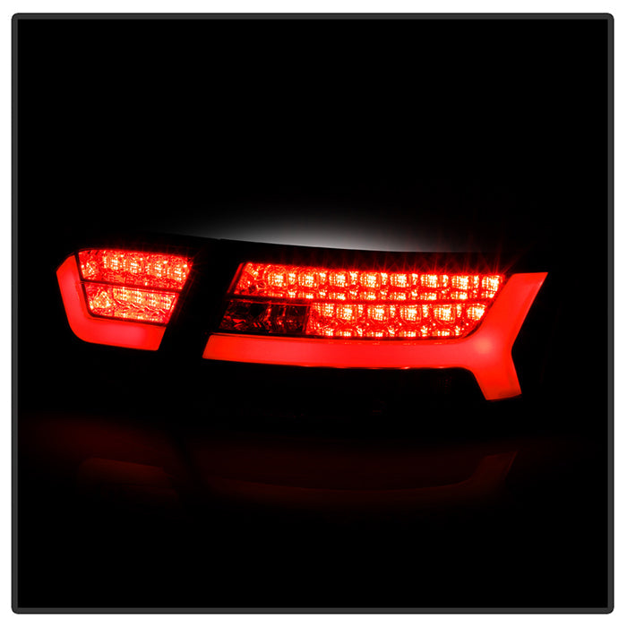 Spyder 09-12 Audi A6 LED Tail Lights - Black (ALT-YD-AA609-LED-BK) 5085160