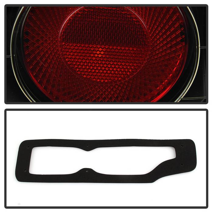 Spyder Acura Integra 90-93 2Dr Euro Style Tail Lights Black ALT-YD-AI90-BK 5000156