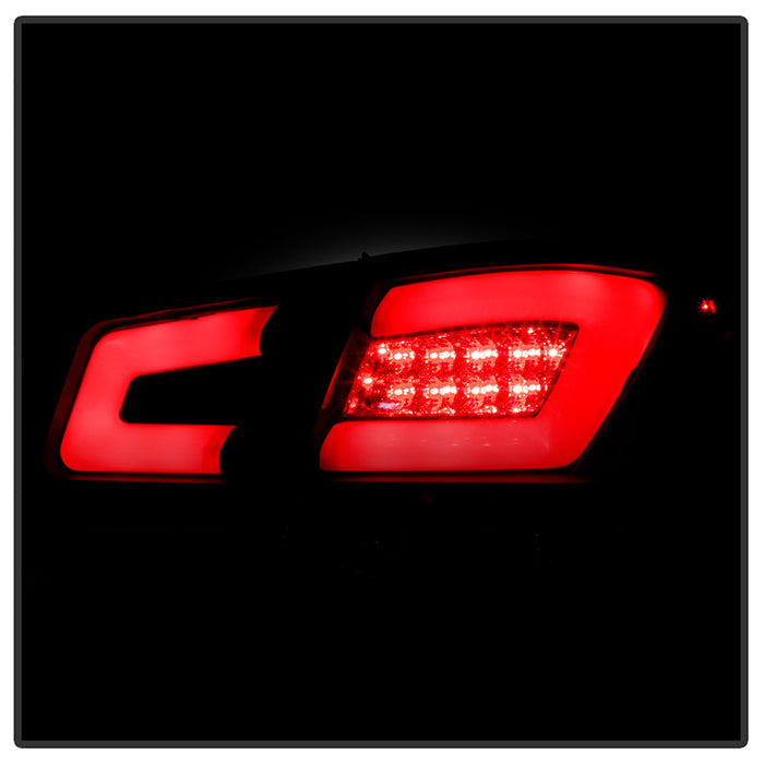 Spyder Chevy Cruze 2011-2014 Light Bar LED Tail Lights Black ALT-YD-CCRZ11-LBLED-BK 5076595