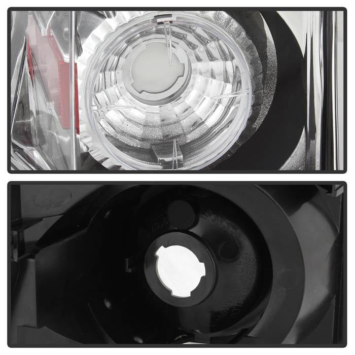Spyder Cadillac Escalade SUV (Not EXT)02-06 Euro Style Tail Lights Chrome ALT-YD-CE02-C 5001603