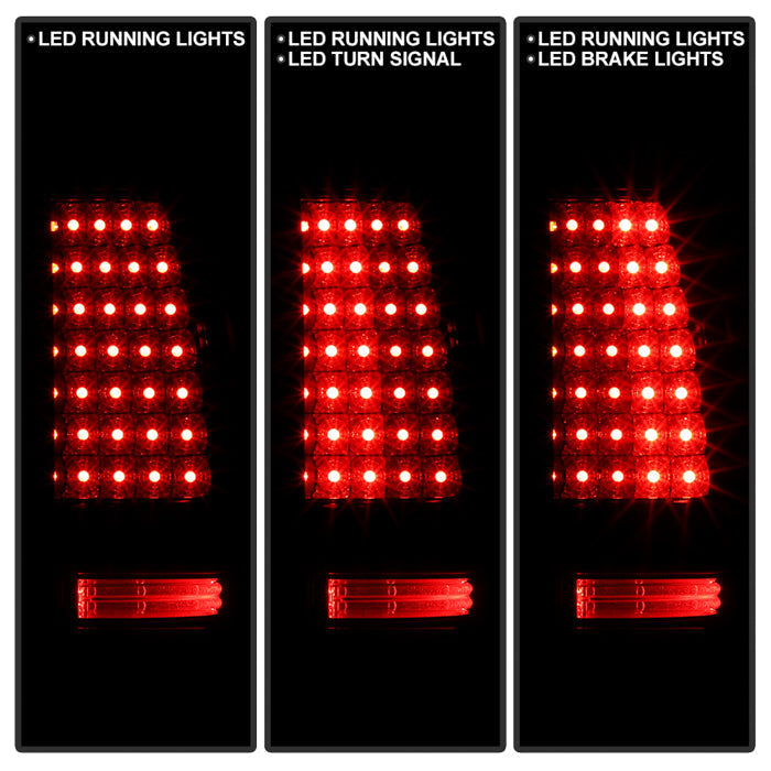Spyder Chevy Silverado 1500 03-06 (Does Not Fit Stepside)LED Tail Lights Smke ALT-YD-CS03-LED-SM 5001764
