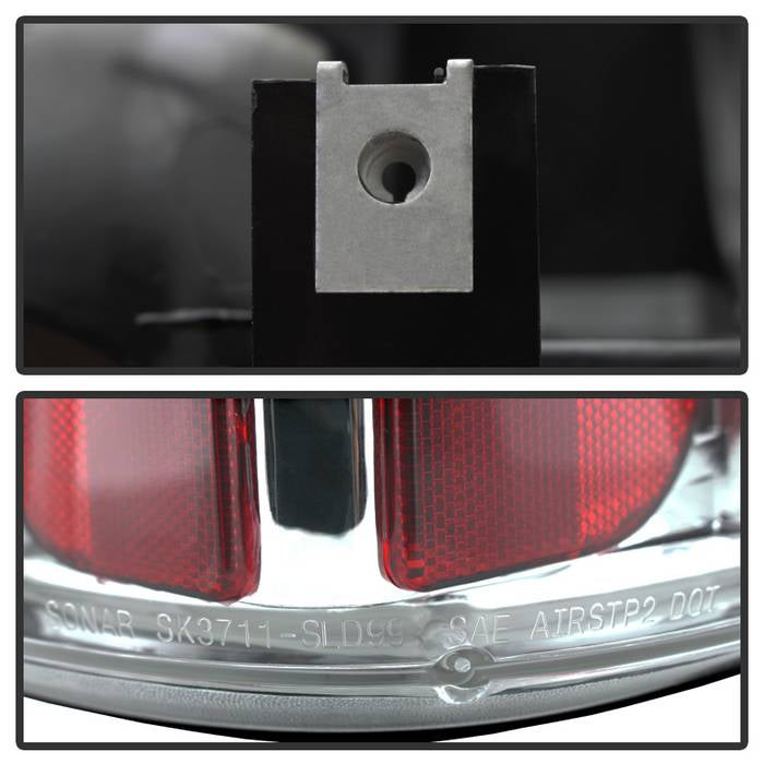 Spyder Chevy Silverado 1500/2500 99-02 (Not Stepside) Euro Style Tail Lights Chrm ALT-YD-CS99-C 5001993