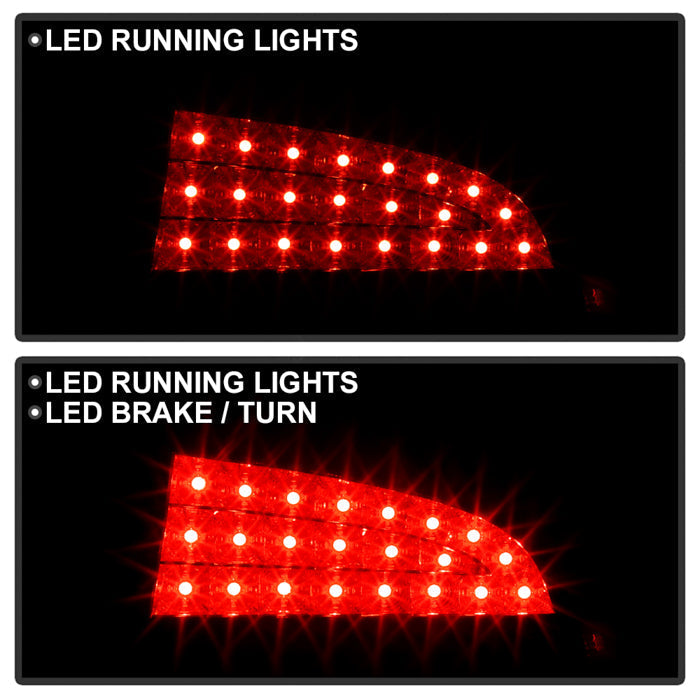 Spyder Dodge Charger 09-10 LED Tail Lights Black ALT-YD-DCH09-LED-BK 5031662